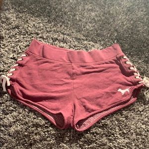 Victoria Secret Pink tie shorts - Size Medium